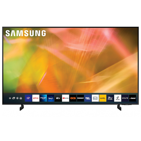 SAMSUNG TV Crystal UHD 4K  65" AU8002 | 65 POUCES | SAMSUNG | 65 | UHD | 4k | Télévision