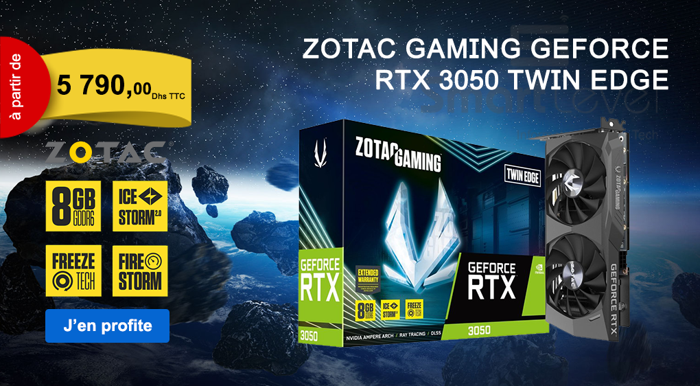 ZOTAC GAMING GeForce RTX 3050 Twin Edge